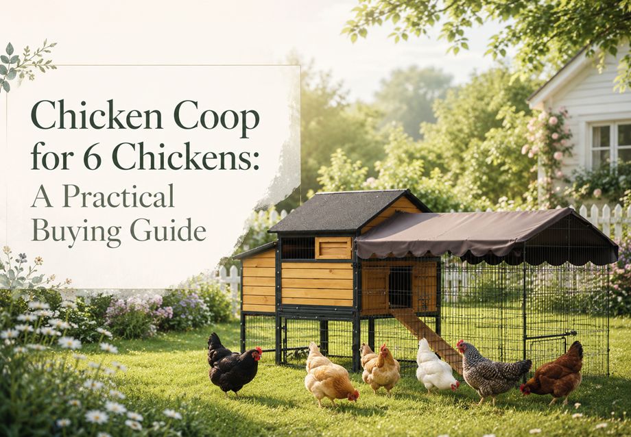 Chicken Coop for 6 Chickens: How to Choose the Right Setup
