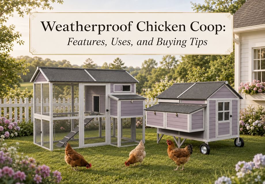 Weatherproof Chicken Coop