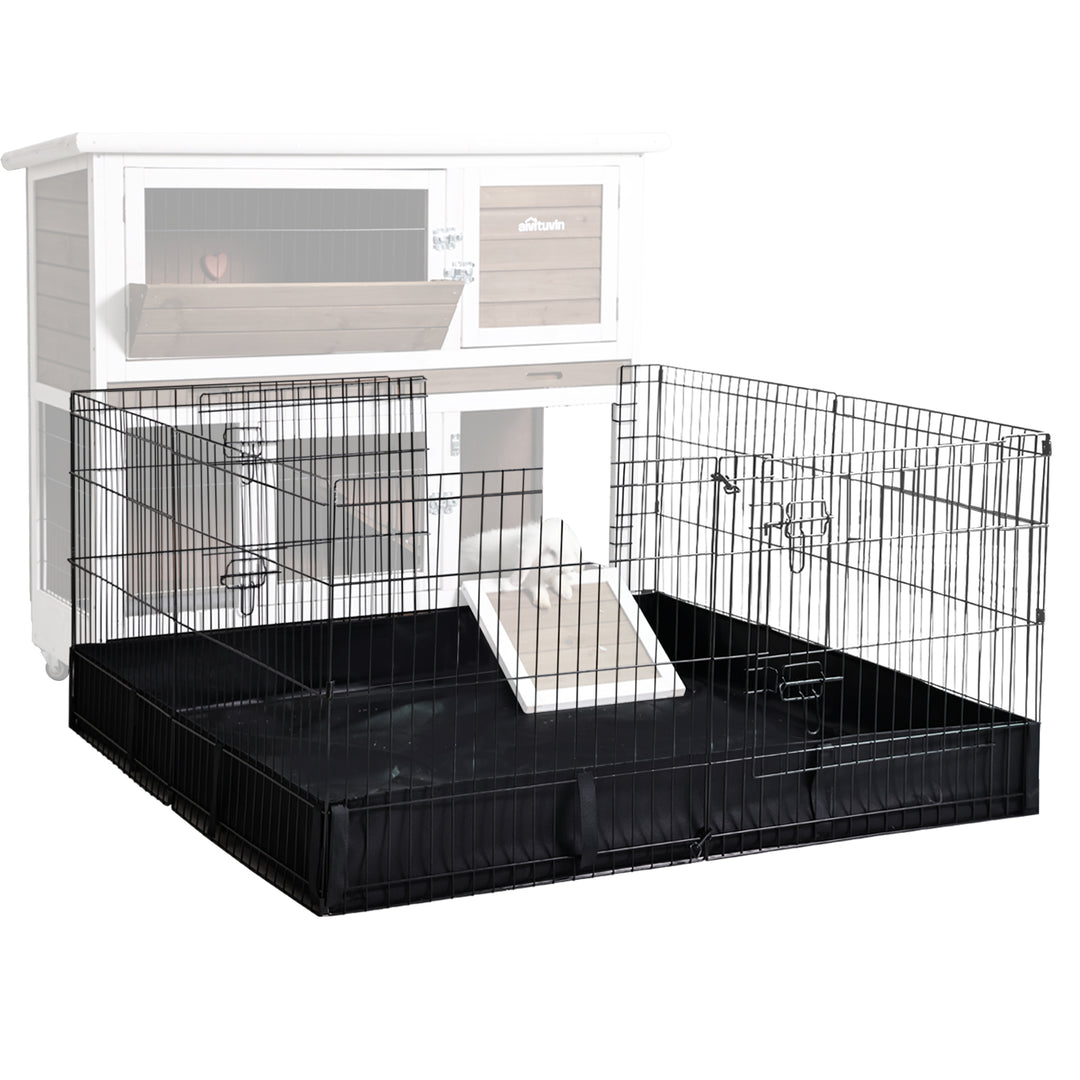 Aivituvin-AIR71 Portable Pet Playpen| Small Pet Playpen with Floor