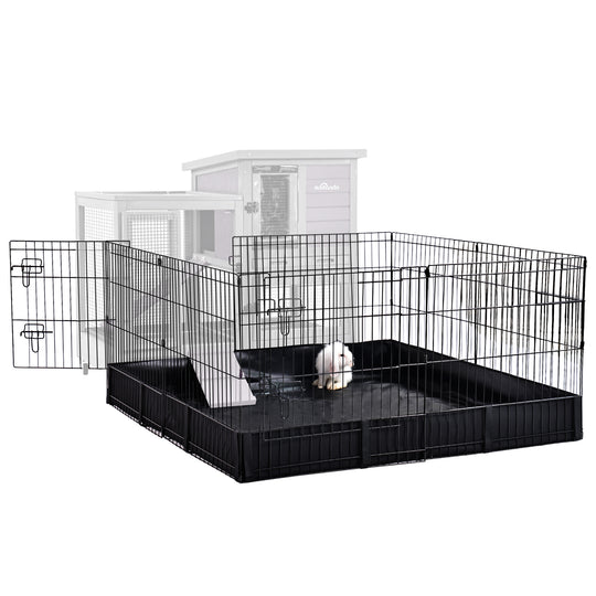 Aivituvin-AIR71 Portable Pet Playpen| Small Pet Playpen with Floor
