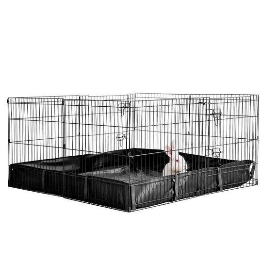 Aivituvin-AIR71 Portable Pet Playpen| Small Pet Playpen with Floor