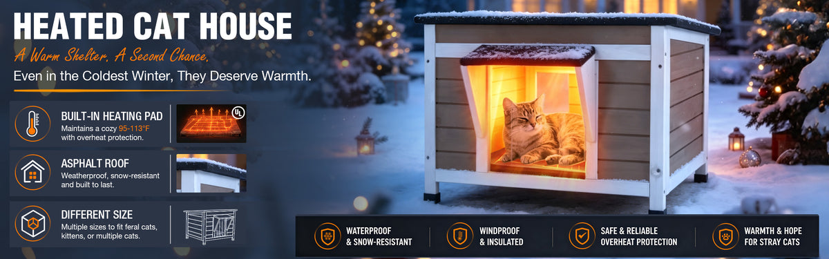 Heated Cat House