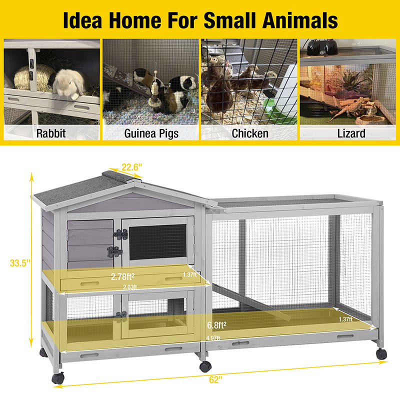 indoor bunny hutch
